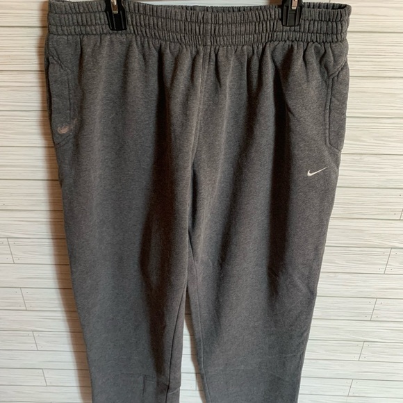Nike Gray wide leg Sweatpants - Picture 2 of 4